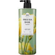 Гель для душа Happy Bath Flower Therapy Freesia Basil 760ml