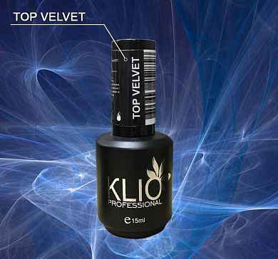 KLIO Velvet Top Coat - Матовый топ 15мл