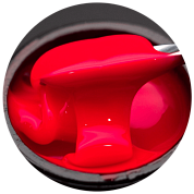 Гель моделирующий самовыравнивающийся цветной Гранат 15мл