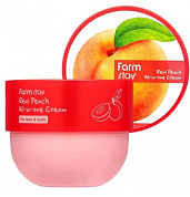 FarmStay, Крем для лица и тела с персиком Real peach all-in-one cream, 300мл