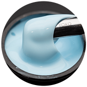 Гель моделирующий самовыравнивающийся цветной Небесный 15мл