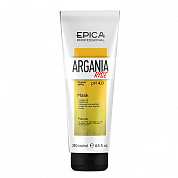 Маска EPICA Professional Argania Rise ORGANIC для придания блеска с маслом арганы, 250 мл