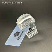 Штамп Bloom №4 (прямоугольный на ножке+пластина)