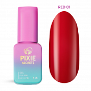 Pixie Secrets Гель лак RED 01 8мл