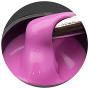 Гель моделирующий самовыравнивающийся цветной Пион 15мл