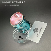 Штамп Bloom №7 (с увеличением металлик+пластина)
