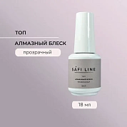 Safi Line Топ прозрачный Алмазный блеск 18мл