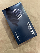 Перчатки нитриловые BENOVY, размер XS, черные