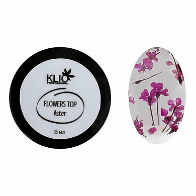 Klio Professional, Flowers Top - Топ с сухоцветами без л/с Aster (15 мл)