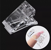 Зажим пластмассовый для создания арочных ногтей