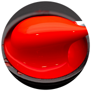 Гель моделирующий самовыравнивающийся цветной Красный 15мл