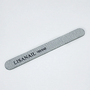 Пилки LisaNail тонкая средняя 12,5 мм 180/240 набор 50шт