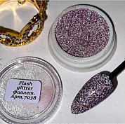 Блеск Flash glitter светоотражающий 7038 фиолетовый