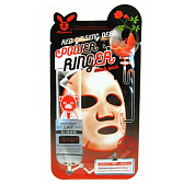Elizavecca Маска тканевая для лица с красным женьшенем - Red ginseng deep power ringer mask, 23мл