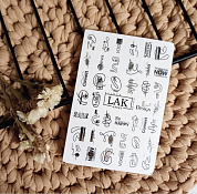 LAK слайдер-дизайн Foil #001
