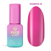 Pixie Secrets Гель лак Magenta 01 8мл