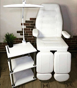 Косметологическое кресло ( цвет белый )