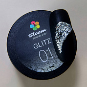 Гель Bloom GLITZ №01  5 мл