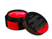 Гель моделирующий самовыравнивающийся цветной Алый 15мл, опция