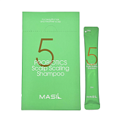 Masil Шампунь глубоко очищающий с пробиотиками - 5 Probiotics scalp scaling shampoo, 8мл*1шт