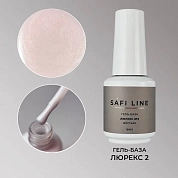 Safi Line Гель-база жесткая Люрекс №02 18мл