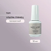 Safi Line Топ прозрачный Ультра Глянец 18мл