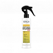 Спрей EPICA Professional Argania Rise ORGANIC для придания блеска волосам, 250 мл