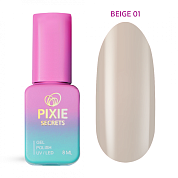Pixie Secrets Гель лак Beige 01 8мл