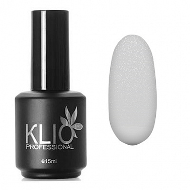 Klio Professional, База для гель-лака White Silver, 15 мл