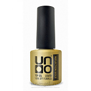 UNO, Верхнее покрытие для гель-лака Reflection Top, со светоотражающим эффектом, золотой, 8 г