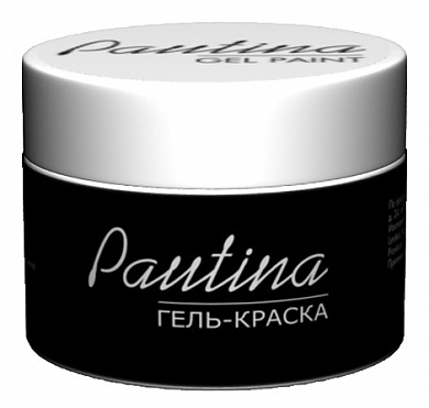 Гель-краска “Pautina” в банке 5 г, цвет черный