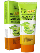 EKEL, Крем солнцезащитный с Алоэ Soothing & Moisture Sun Block SPF50/PA+++ Aloe Vera, 70 мл